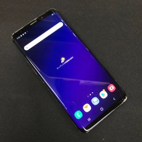 【訳あり品】Galaxy S9+ SIMロック解除済 au 64GB SCV39 ブラック【保証なし】