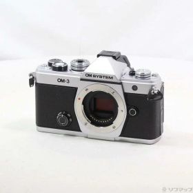 【中古】OM SYSTEM OM SYSTEM OM-3 ボディ シルバー 【276-ud】