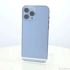 〔中古品〕 iPhone13 Pro Max 256GB シエラブルー MLJD3J／A SIMフリー【198】