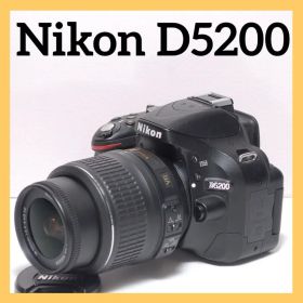 ✨初心者におすすめ✨Nikon D5200✨スマホ転送可能✨シングルレンズ