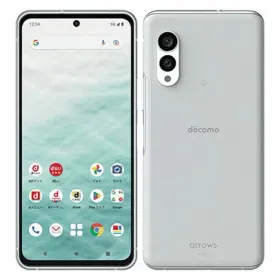 【中古】【安心保証】 arrows N F-51C[128GB] docomo フォグホワイト