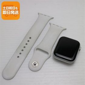 良品中古 Apple Watch series5 44mm GPSモデル シルバー 中古 あすつく 土日祝発送OK