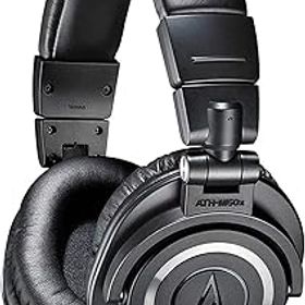 【中古】オーディオテクニカ ATH-M50x プロフェッショナルモニターヘッドホン 有線 DTM レコーディング ミックス マスタリング DJ 宅録 【国内正規品】ブ