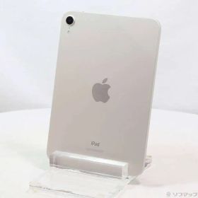 〔中古品〕 iPad mini 第6世代 64GB スターライト MK7P3J／A Wi-Fi【371】