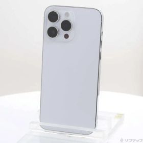 〔中古品〕 iPhone14 Pro Max 256GB シルバー MQ9C3J／A SIMフリー【368】