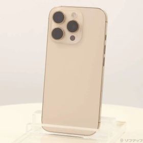 〔中古品〕 iPhone16 Pro 128GB デザートチタニウム MYMX3J／A SIMフリー【352】
