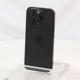 〔中古品〕 iPhone16 Pro 128GB ブラックチタニウム MYMV3J／A SIMフリー【297】