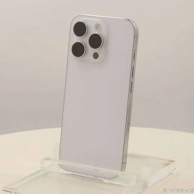 〔中古品〕 iPhone16 Pro 128GB ホワイトチタニウム MYMW3J／A SIMフリー【276】