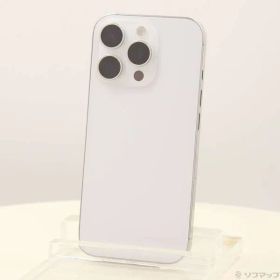 〔中古品〕 iPhone16 Pro 128GB ホワイトチタニウム MYMW3J／A SIMフリー【368】