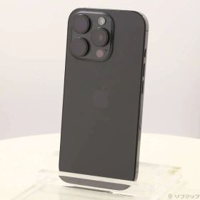 〔中古品〕 iPhone16 Pro 256GB ブラックチタニウム MYN03J／A SIMフリー【198】