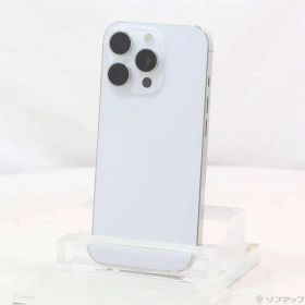 〔中古品〕 iPhone16 Pro 256GB ホワイトチタニウム MYN13J／A SIMフリー【262】