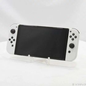 【中古】Nintendo(任天堂) Nintendo Switch 有機ELモデル Joy-Con(L)／(R) ホワイト 【349-ud】