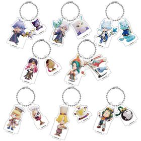 ファンタジーライフi グルグルの竜と時をぬすむ少女 仲間キャラクター アクリル2連キーホルダースタンド Vol.2 コンプリート
