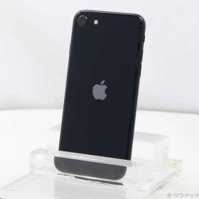 〔中古品〕 iPhone SE 第3世代 128GB ミッドナイト MMYF3J／A SIMフリー【262】