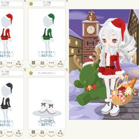 クリスマス12☆ サンタ服（ルチア）、ホーリーナイトドレス、サンタさんのずっくなど | ニコッとタウン(ニコタ)のアカウントデータ、RMTの販売・買取一覧