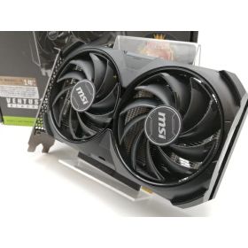 【中古】MSI GeForce RTX 4060 Ti VENTUS 2X BLACK 8G OC RTX4060Ti/8GB (GDDR6)【津田沼】保証期間1週間