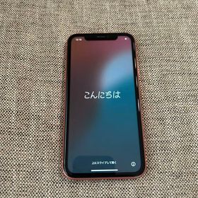iPhone XR 128GB コーラル SIMフリー 修理歴なし 本体のみ