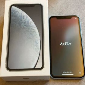 Apple iPhone XR 64GB シルバー (箱あり)