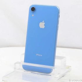 〔中古品〕 iPhoneXR 64GB ブルー NT0E2J／A SIMフリー【305】