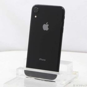 〔中古品〕 iPhoneXR 128GB ブラック MT0G2J／A SIMフリー【276】