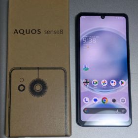 AQUOS sense8 ブラック 中古 20,000円 | ネット最安値の価格比較