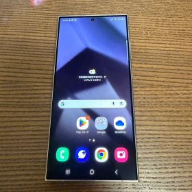 超美品 Samsung Galaxy S24 Ultra グレー 256GB