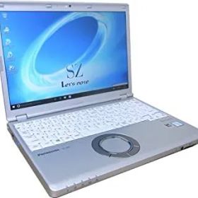【中古】ノートパソコン Panasonic Let's note SZ5 CF-SZ5 Core i5 6300U 2.40GHz 8GBメモリ SSD 256GB Windows10 Pro 64bit 搭載 12.1型ワイド WUXGA 19