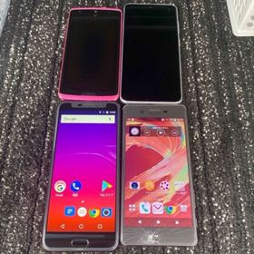 スマホ4台とiPhone6(スマートフォン本体)