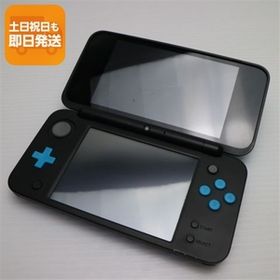 美品 NEWニンテンドー2DS LL ブラック×ターコイズ 即日発送 2DS NINTENDO 本体 あすつく 土日祝発送OK