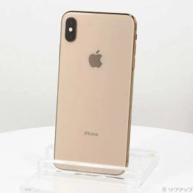 〔中古品〕 iPhoneXS Max 512GB ゴールド MT702J／A SIMフリー【344】