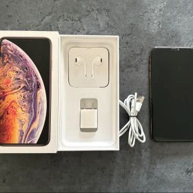 箱付き Apple iPhone Xs MAX ゴールド 64GB SIMフリー