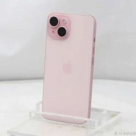 〔中古品〕 iPhone15 128GB ピンク MTMJ3J／A SIMフリー【352】