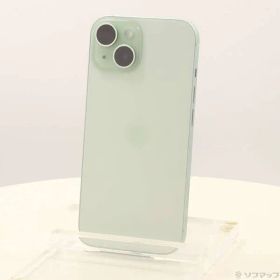 〔中古品〕 iPhone15 128GB グリーン MTMM3J／A SIMフリー【349】