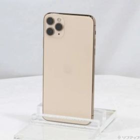 〔中古品〕 iPhone11 Pro Max 256GB ゴールド MWHL2J／A SoftBank【344】
