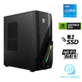 MSI エムエスアイ ゲーミングデスクトップPC/Core i5-14400F/GeForce RTX 5060/メモリ 32GB/SSD 1TB/Windows 11 Home MAG Infinite E1 14NVL5-243JP