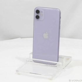 〔中古品〕 iPhone11 64GB パープル NWLX2J／A SIMフリー【198】