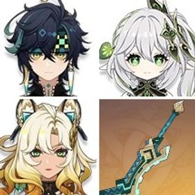 即対応|ジン+夢見月瑞希+ナヒーダ+山の王の長牙+草薙の稲光+ディシア1凸+シロネン+キィニチ | 原神のアカウントデータ、RMTの販売・買取一覧