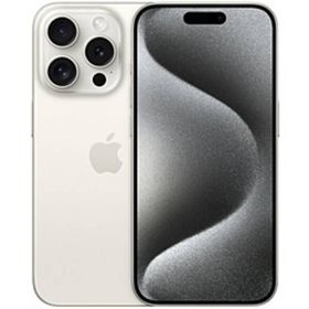 〔中古〕Apple(アップル) iPhone15 Pro 1TB ホワイトチタニウム MTUR3J／A SIMフリー〔258-ud〕