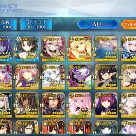 引退 宝具5 3体 | FGOのアカウントデータ、RMTの販売・買取一覧