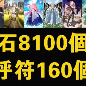 石8100個 呼符160個 アーキタイプ：アース1 | FGOのアカウントデータ、RMTの販売・買取一覧