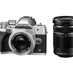 【中古】OM SYSTEM/オリンパスOLYMPUS ミラーレス一眼カメラ OM-D E-M10 MarkIV EZダブルズームキット シルバー