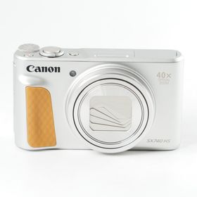 キヤノン(Canon)のCanon キヤノン コンパクトデジタルカメラ PowerShot SX740 HS シルバー 光学40倍ズーム/4K動画/Wi-Fi対応 PSSX740HSSL #13870(コンパクトデジタルカメラ)