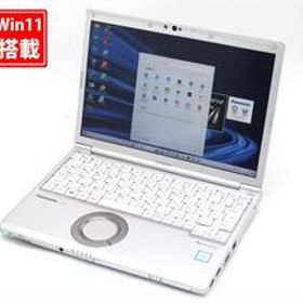 中古 フルHD対応WUXGA 12.1型 Panasonic Let's note CF-SV7UFKVS Windows11 第8世代 i7-8650U 16GB 512GB-SSD カメラ 管:1635s