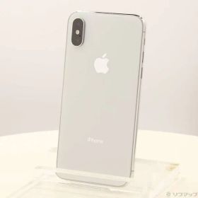 〔中古品〕 iPhoneXS 64GB シルバー MTAX2J／A SIMフリー【352】