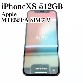 Apple iPhoneXs MTE52J/A SIMフリー 512GB 動作確認済み