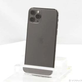 〔中古品〕 iPhone11 Pro 64GB スペースグレイ MWC22J／A SIMフリー【258】