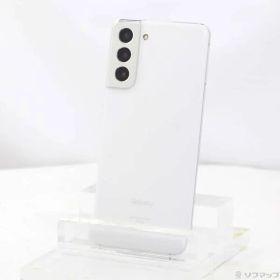 〔中古品〕 Galaxy S21 5G 256GB ファントムホワイト SCG09 auロック解除SIMフリー【368】