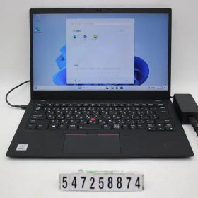 Lenovo ThinkPad X1 Carbon 8th Gen Core i7 10510U 1.8GHz/16GB/512GB(SSD)/14W/FHD(1920x1080)/Win11 【547258874】
