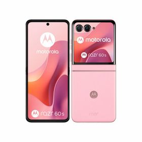 モトローラ(Motorola)のMotorola razr 60s ピンク 本体(スマートフォン本体)