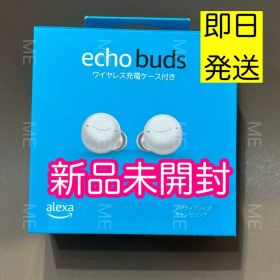 新品未開封 エコーバッズ echo buds ワイヤレスイヤフォン ホワイト e